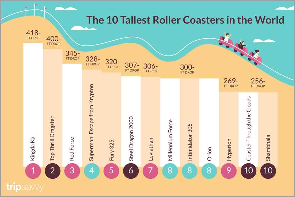 What are roller coasters?