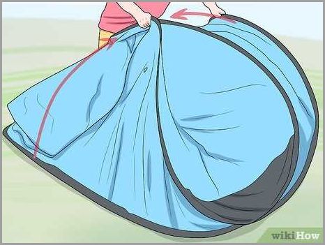 Step-by-step guide How to fold up a pop up tent in minutes