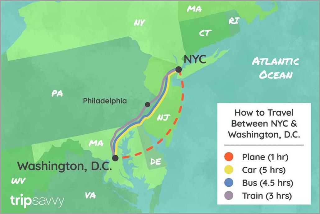 How Far is Washington DC from Virginia A Detailed Distance Guide