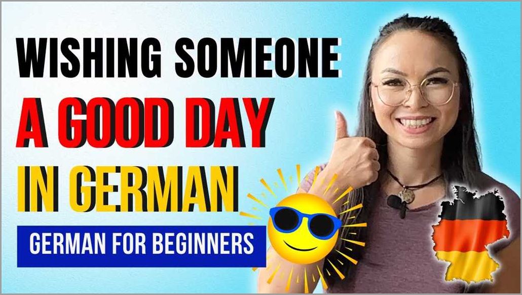How to say good day in German Easy guide for beginners