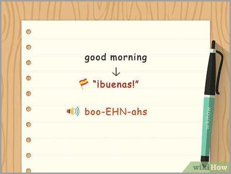 How to Say Good Morning in Spanish A Complete Guide