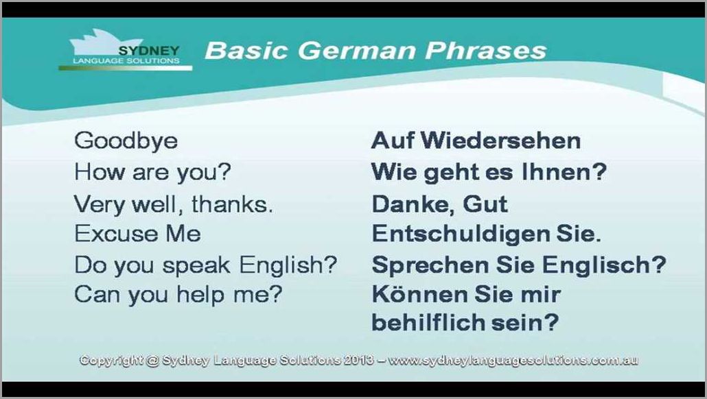 How to Say in German Essential Phrases and Vocabulary Guide