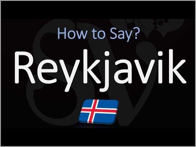 Why Say Hello in Icelandic?