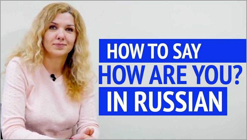 Importance of Greetings in Russian Culture