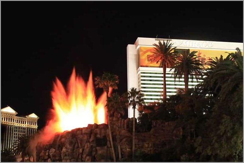 Mirage Volcano Show Times Experience the Spectacular Fire and Water Display