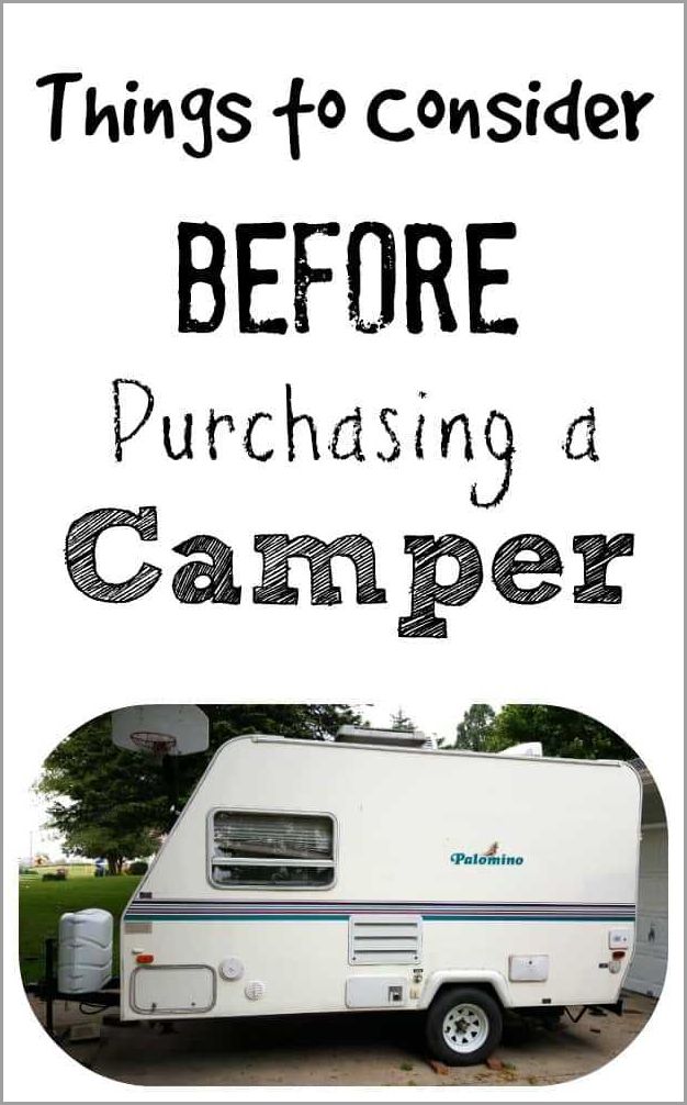 Things to Consider When Purchasing a Pre-Owned RV